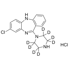 Desmethyl Clozapine-d8 HCl