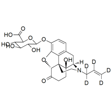 Naloxone-3-beta-D-glucuronide Labeled d5