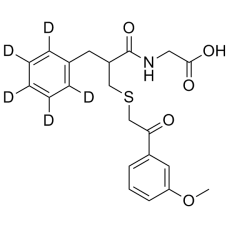 Thiorphan methoxy acetophenone labeled d5