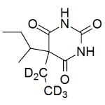 Butabarbital labeled d5