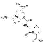 Ceftibuten Labeled 13C3,15N2  (Mixture of geometrical isomers)