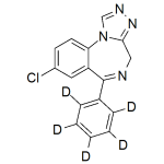 Estazolam labeled d5