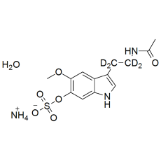 6-Hydroxy-melatonin-d4 Sulfate