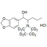 Dihydro MDPV labeled d8 (OH-MDPV-d8)  Hydrochloride