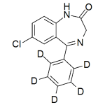 Nordazepam labeled d5