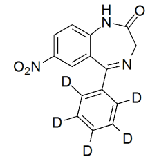 Nitrazepam labeled d5