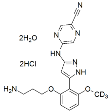 Prexasertib-d3 2HCl