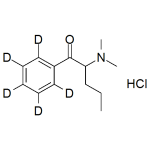 alpha-Dimethylaminopentiophenone-d5 HCl 1mg/ml